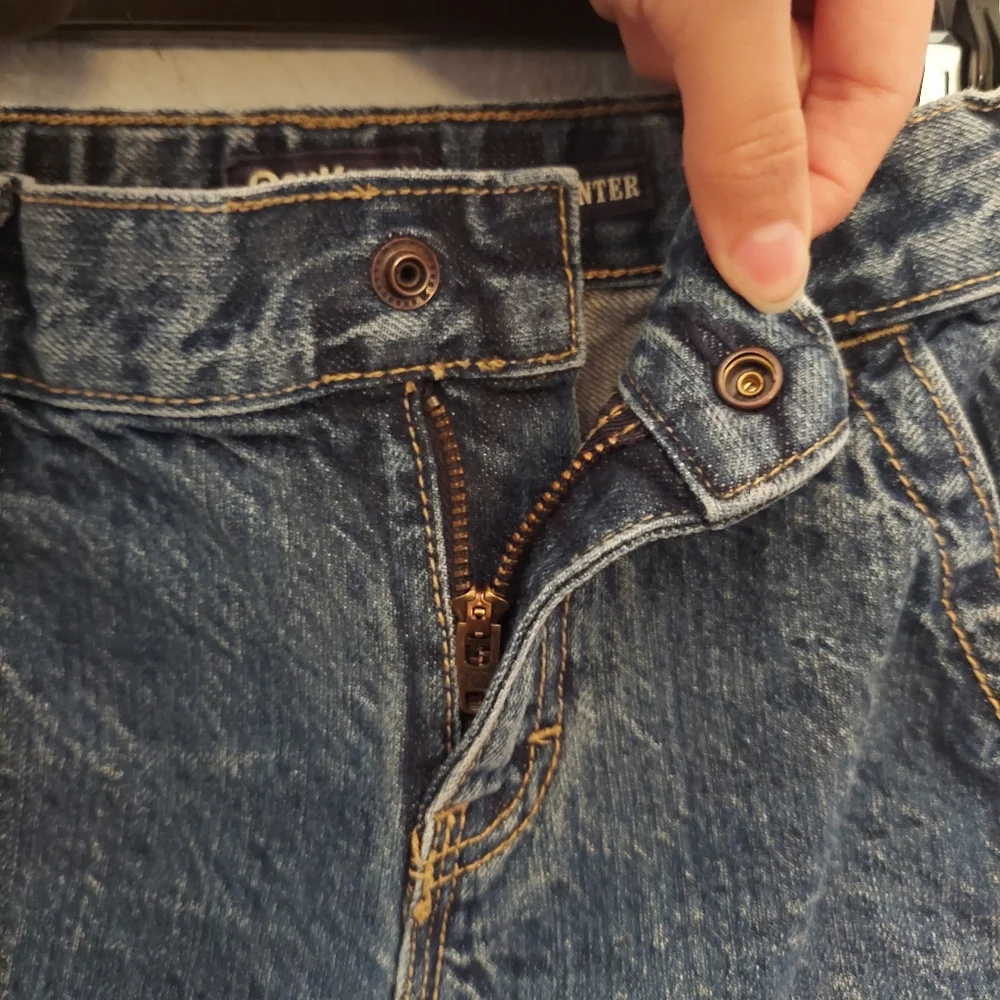 Osh Kosh B'gosh Blue Jeans Carpenter Style Pants Size 5 - Picture 4 of 12
